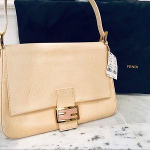 Fendi Leather and Rose Stone Purse